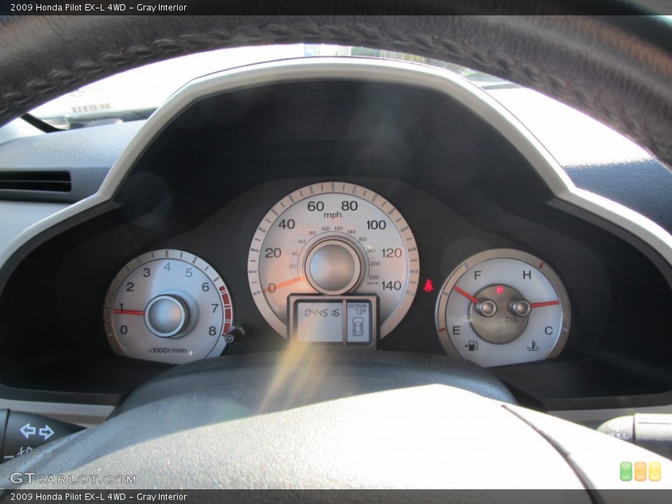 Gray Interior Gauges for the 2009 Honda Pilot EX-L 4WD #62546884