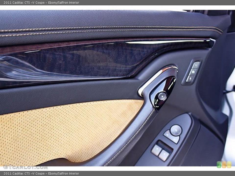 Ebony/Saffron Interior Controls for the 2011 Cadillac CTS -V Coupe #62547151