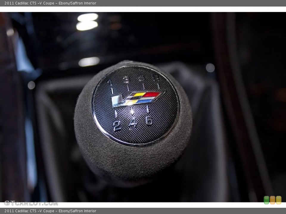 Ebony/Saffron Interior Transmission for the 2011 Cadillac CTS -V Coupe #62547202