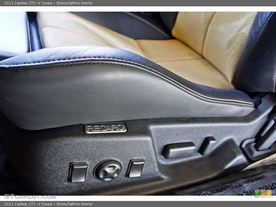 Ebony/Saffron Interior Controls for the 2011 Cadillac CTS -V Coupe #62547261