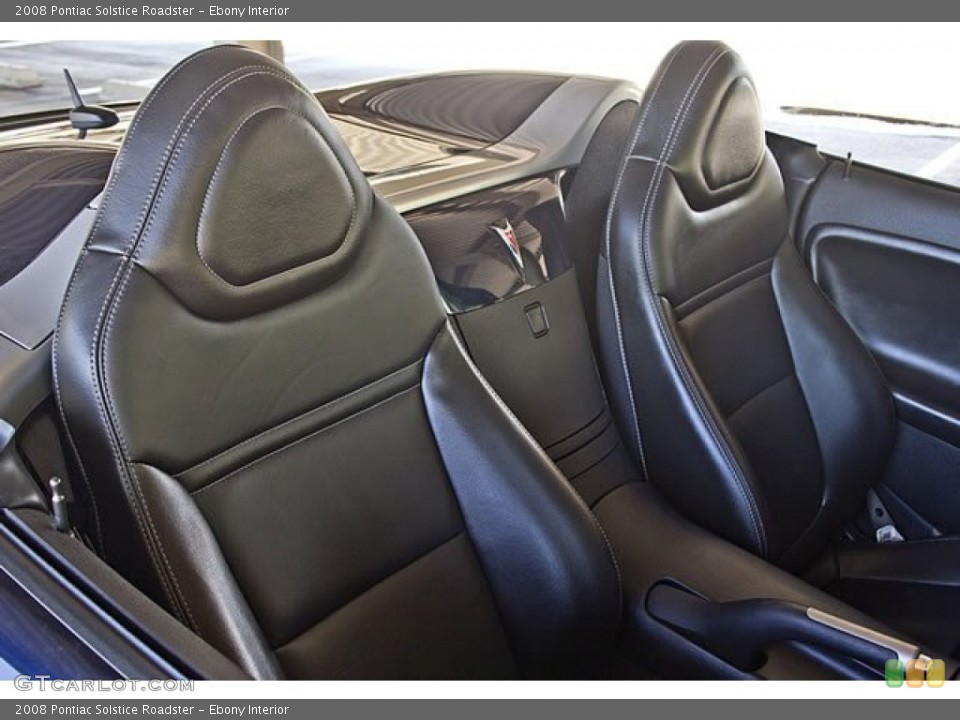 Ebony Interior Photo for the 2008 Pontiac Solstice Roadster #62547748