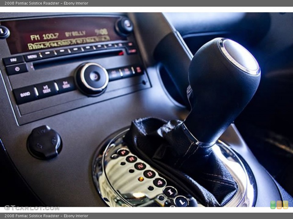 Ebony Interior Transmission for the 2008 Pontiac Solstice Roadster #62547906