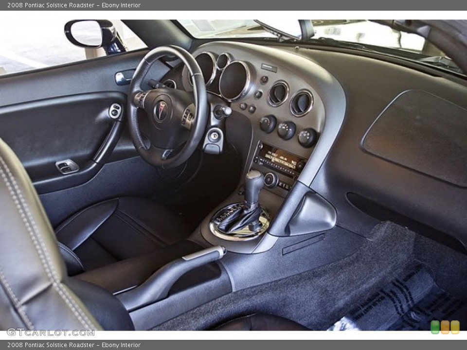 Ebony Interior Photo for the 2008 Pontiac Solstice Roadster #62547916
