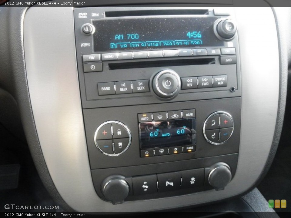 Ebony Interior Controls for the 2012 GMC Yukon XL SLE 4x4 #62555569
