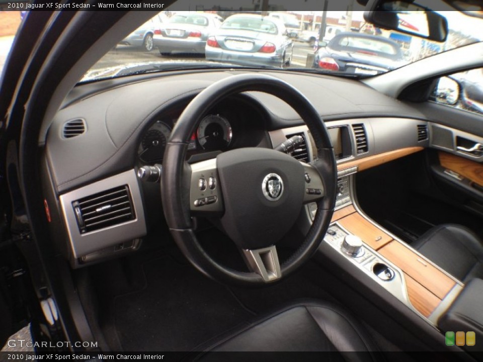 Warm Charcoal Interior Photo for the 2010 Jaguar XF Sport Sedan #62556895