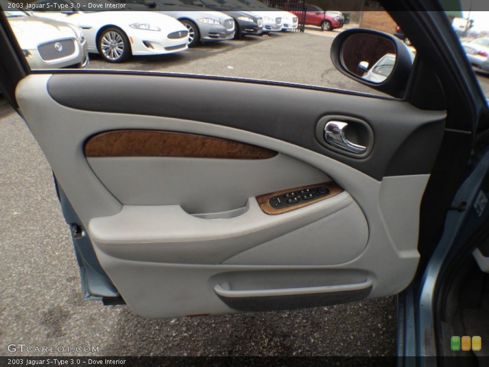 Dove Interior Door Panel for the 2003 Jaguar S-Type 3.0 #62557117
