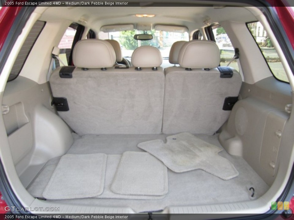 Medium/Dark Pebble Beige Interior Trunk for the 2005 Ford Escape Limited 4WD #62557330