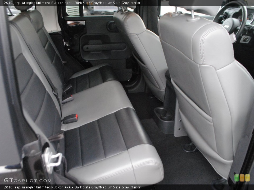 Dark Slate Gray/Medium Slate Gray Interior Photo for the 2010 Jeep Wrangler Unlimited Rubicon 4x4 #62558833