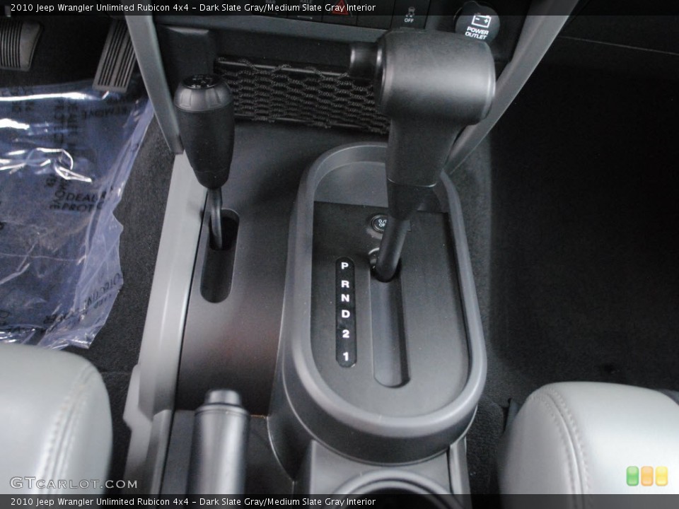 Dark Slate Gray/Medium Slate Gray Interior Transmission for the 2010 Jeep Wrangler Unlimited Rubicon 4x4 #62559039