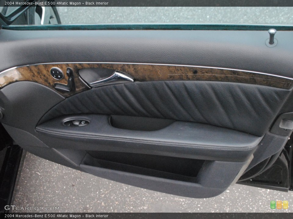 Black Interior Door Panel for the 2004 Mercedes-Benz E 500 4Matic Wagon #62560018
