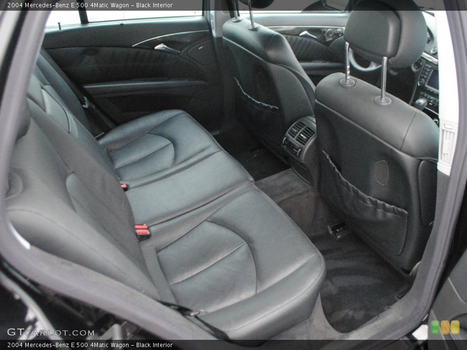 Black Interior Photo for the 2004 Mercedes-Benz E 500 4Matic Wagon #62560027