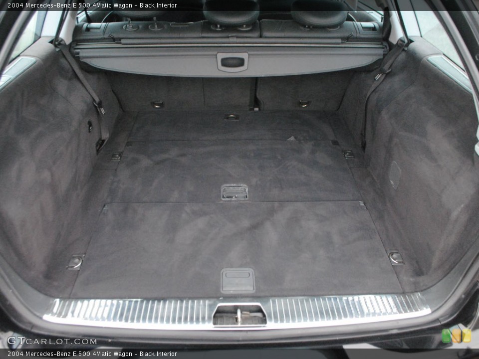 Black Interior Trunk for the 2004 Mercedes-Benz E 500 4Matic Wagon #62560075