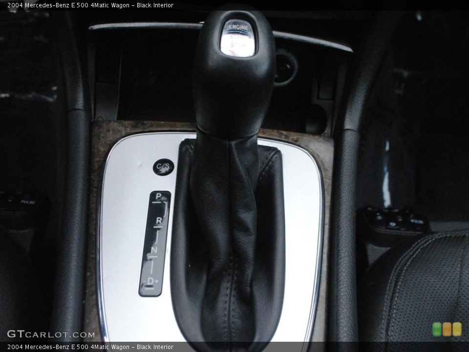 Black Interior Transmission for the 2004 Mercedes-Benz E 500 4Matic Wagon #62560198