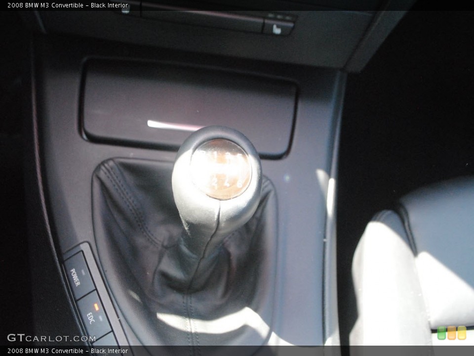 Black Interior Transmission for the 2008 BMW M3 Convertible #62563021