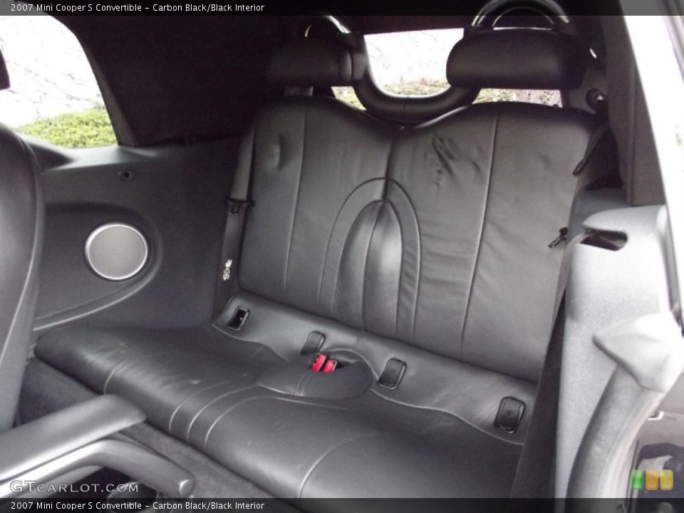 Carbon Black/Black Interior Photo for the 2007 Mini Cooper S Convertible #62564851