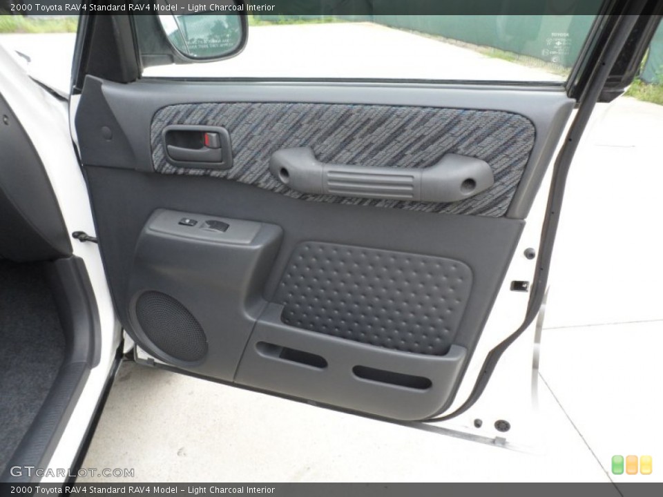 Light Charcoal Interior Door Panel for the 2000 Toyota RAV4  #62566372