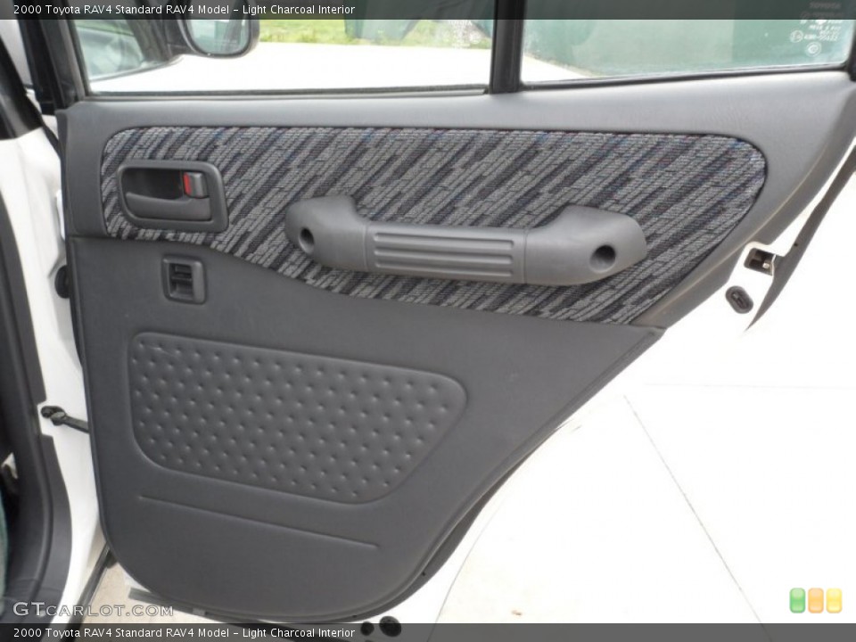 Light Charcoal Interior Door Panel for the 2000 Toyota RAV4  #62566405