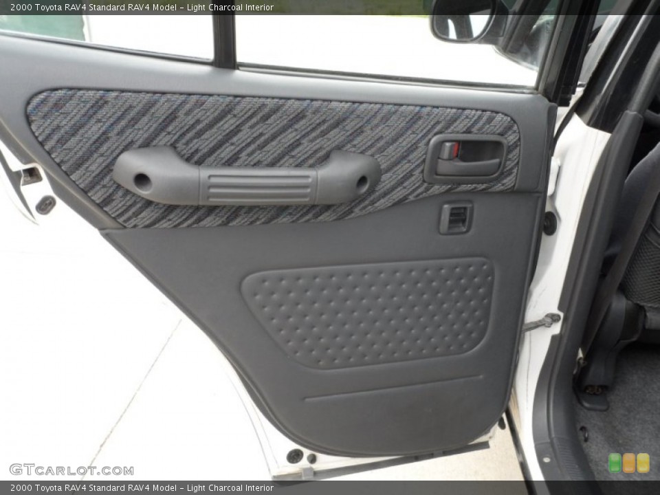 Light Charcoal Interior Door Panel for the 2000 Toyota RAV4  #62566447