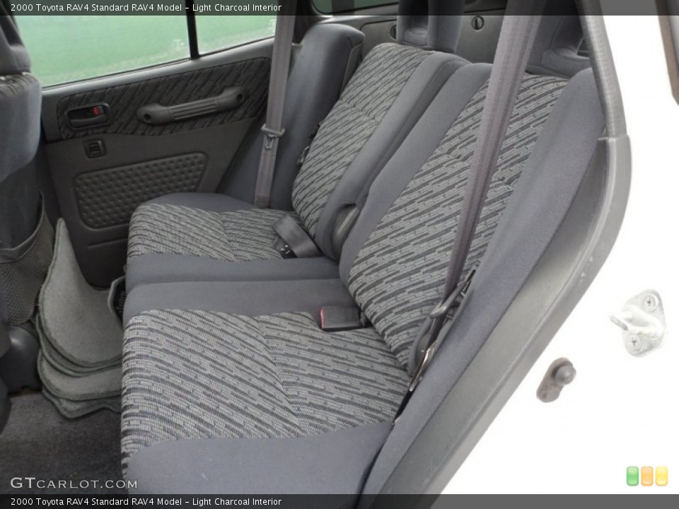 Light Charcoal Interior Rear Seat for the 2000 Toyota RAV4  #62566456