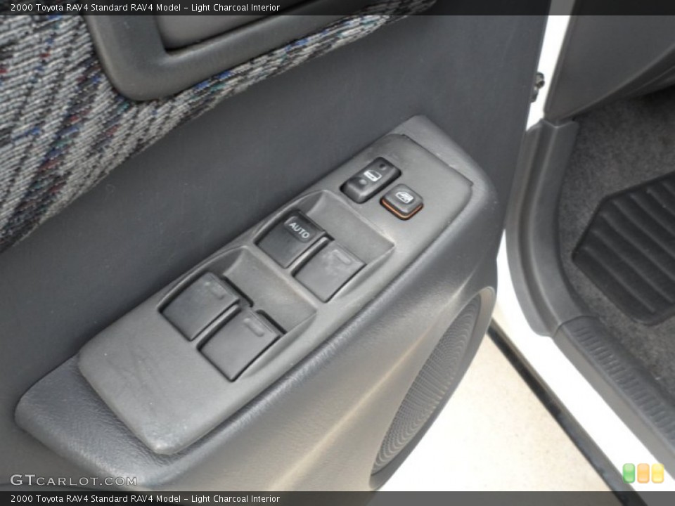 Light Charcoal Interior Controls for the 2000 Toyota RAV4  #62566474
