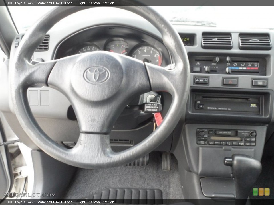 Light Charcoal Interior Steering Wheel for the 2000 Toyota RAV4  #62566504
