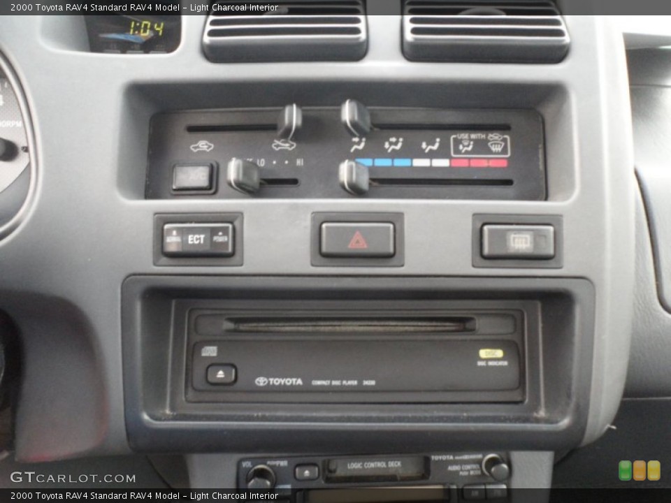 Light Charcoal Interior Controls for the 2000 Toyota RAV4  #62566513