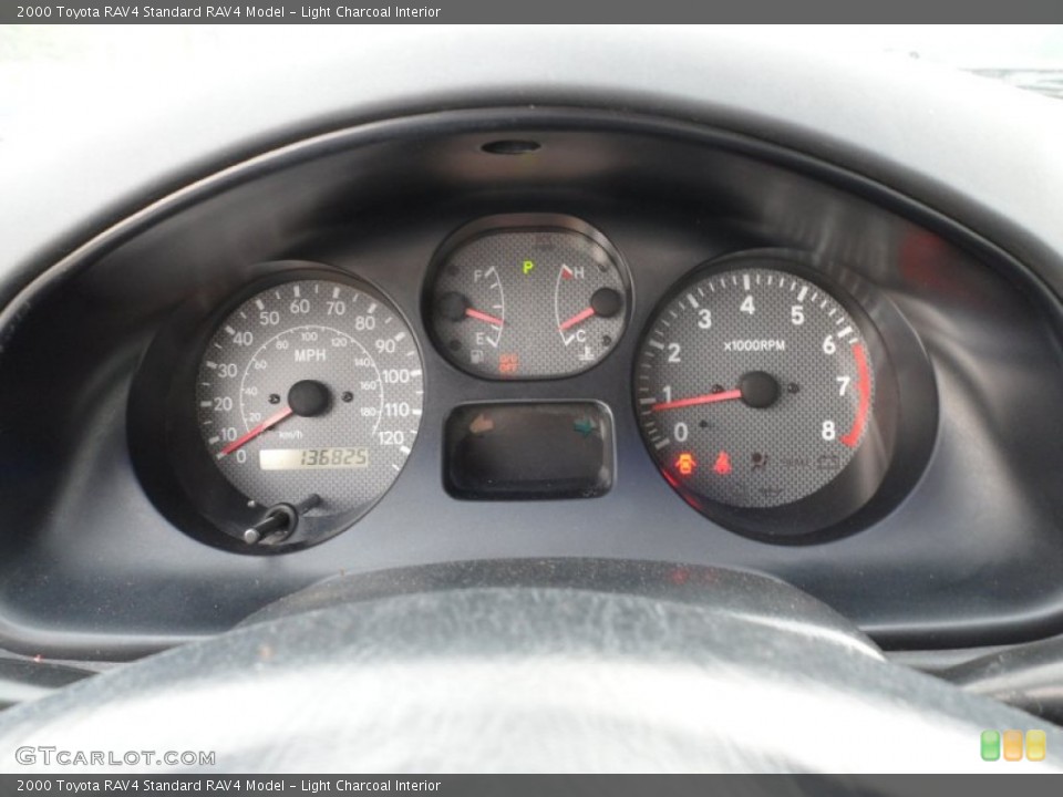 Light Charcoal Interior Gauges for the 2000 Toyota RAV4  #62566549