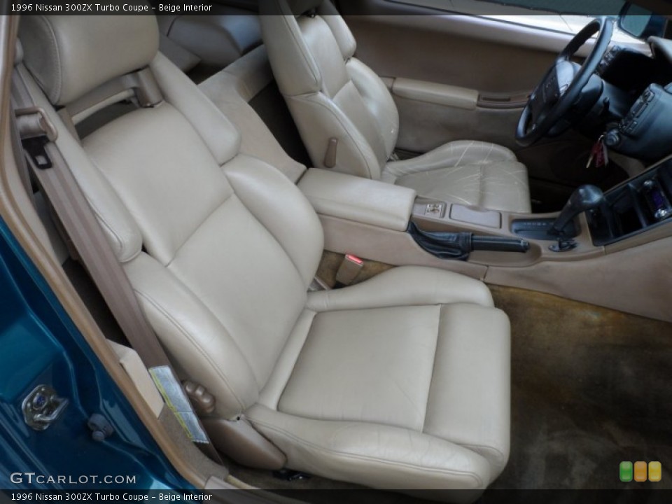 Beige Interior Photo for the 1996 Nissan 300ZX Turbo Coupe #62566809