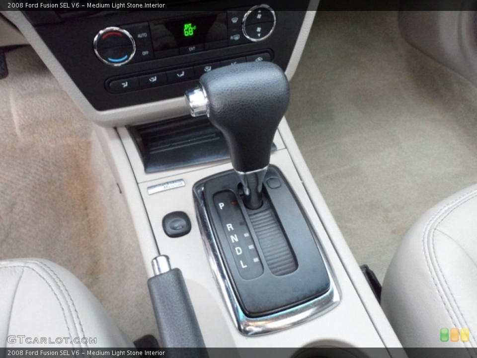 Medium Light Stone Interior Transmission for the 2008 Ford Fusion SEL V6 #62569279