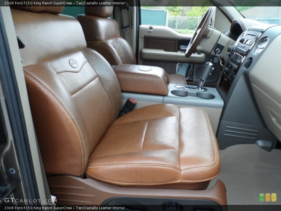 Tan/Castaño Leather Interior Photo for the 2008 Ford F150 King Ranch SuperCrew #62569464