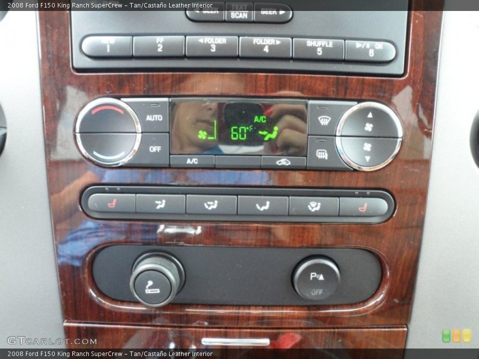 Tan/Castaño Leather Interior Controls for the 2008 Ford F150 King Ranch SuperCrew #62569588