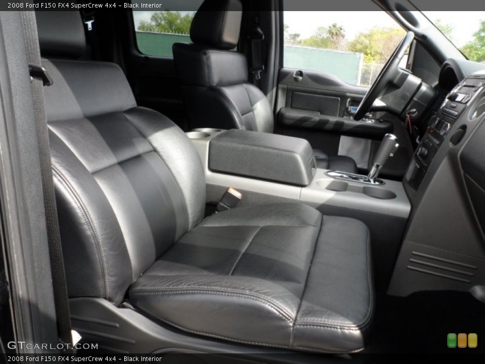 Black Interior Photo for the 2008 Ford F150 FX4 SuperCrew 4x4 #62569864