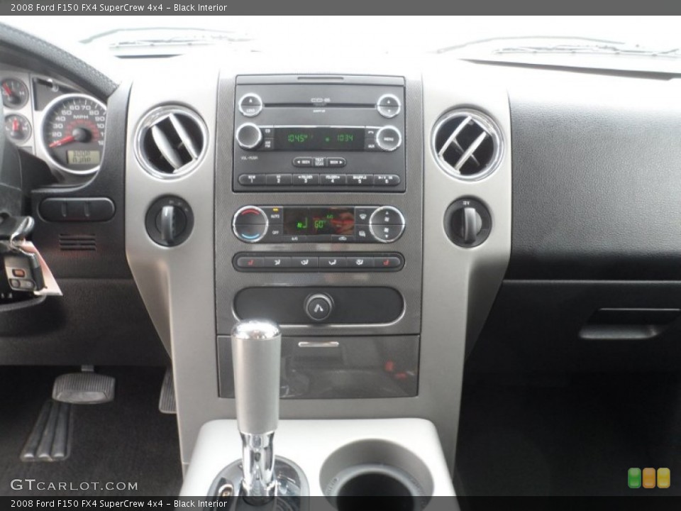 Black Interior Controls for the 2008 Ford F150 FX4 SuperCrew 4x4 #62569966