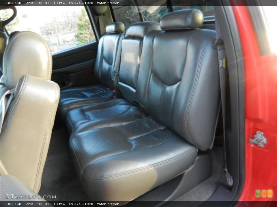 Dark Pewter Interior Photo for the 2004 GMC Sierra 2500HD SLT Crew Cab 4x4 #62570473