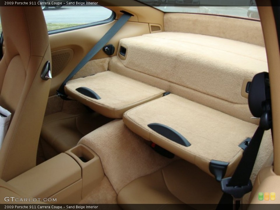 Sand Beige Interior Photo for the 2009 Porsche 911 Carrera Coupe #62570786