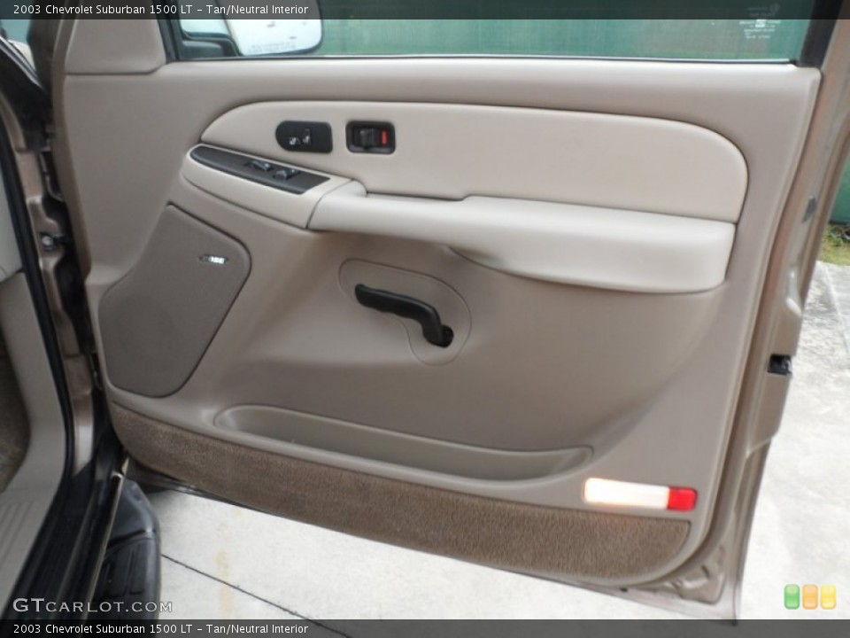 Tan/Neutral Interior Door Panel for the 2003 Chevrolet Suburban 1500 LT #62572182