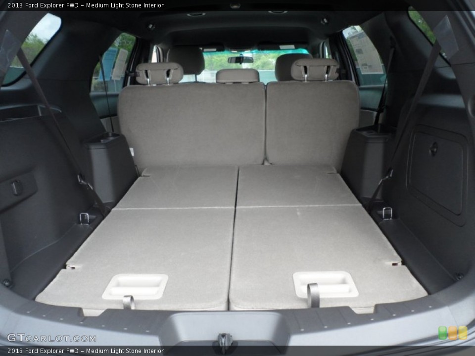 Medium Light Stone Interior Trunk for the 2013 Ford Explorer FWD #62572532