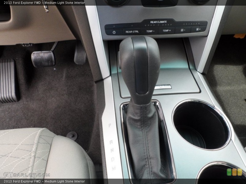 Medium Light Stone Interior Transmission for the 2013 Ford Explorer FWD #62572649