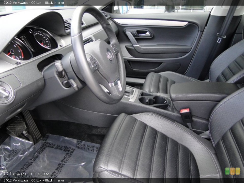 Black Interior Photo for the 2012 Volkswagen CC Lux #62575333