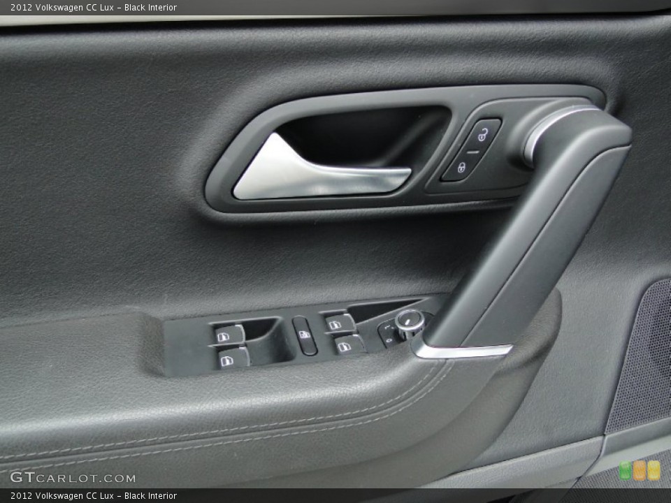 Black Interior Controls for the 2012 Volkswagen CC Lux #62575351