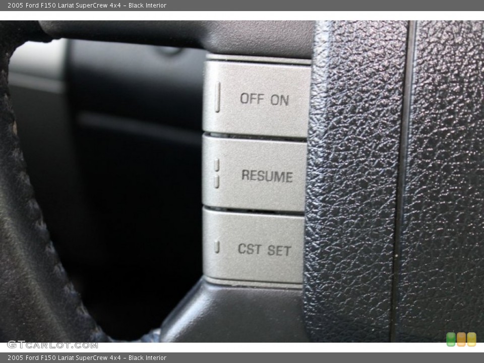 Black Interior Controls for the 2005 Ford F150 Lariat SuperCrew 4x4 #62576778