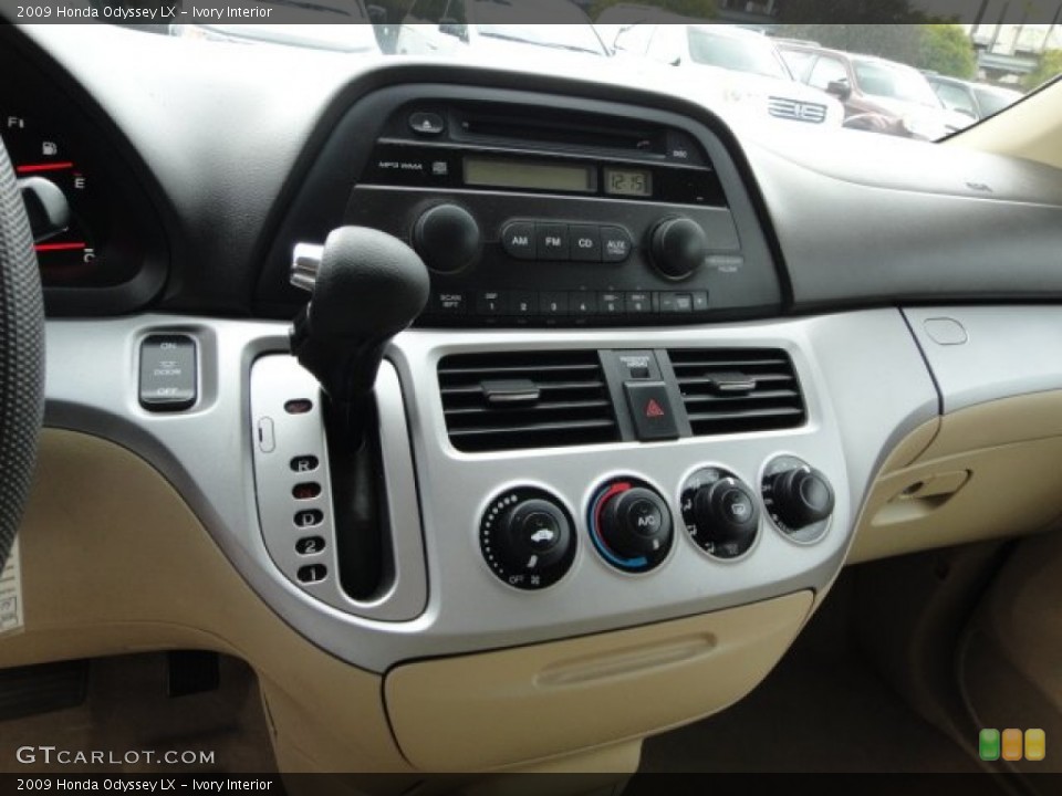Ivory Interior Controls for the 2009 Honda Odyssey LX #62578495