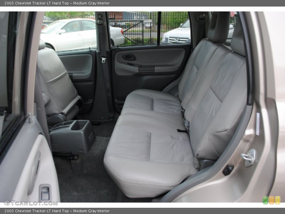 Medium Gray Interior Rear Seat for the 2003 Chevrolet Tracker LT Hard Top #62579269