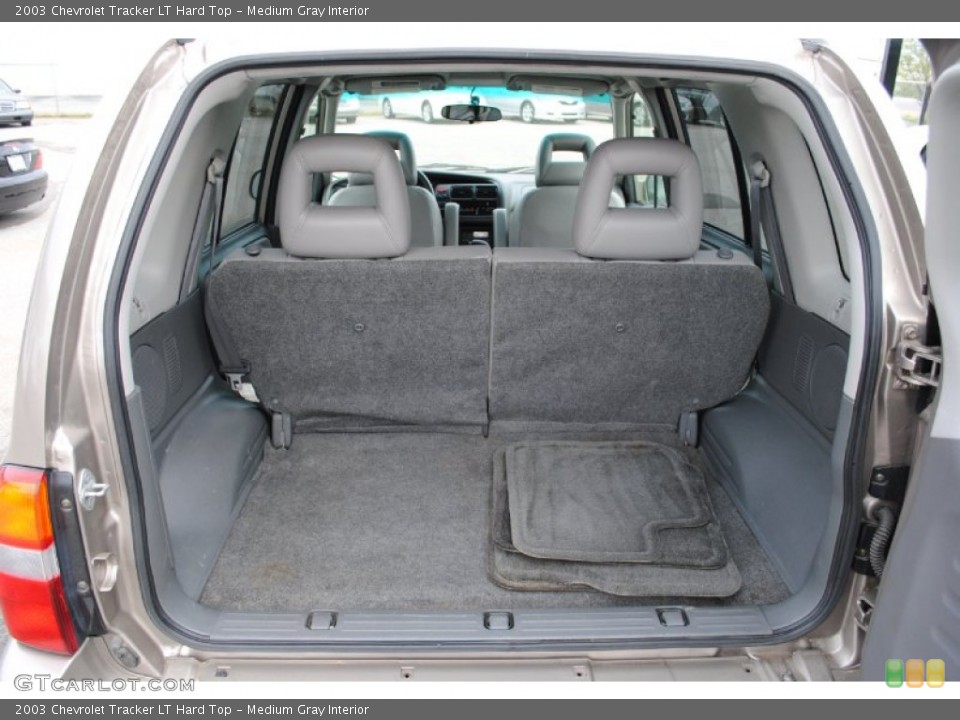 Medium Gray Interior Trunk for the 2003 Chevrolet Tracker LT Hard Top #62579305