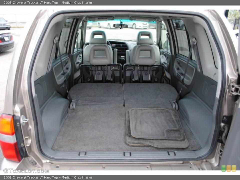 Medium Gray Interior Trunk for the 2003 Chevrolet Tracker LT Hard Top #62579317