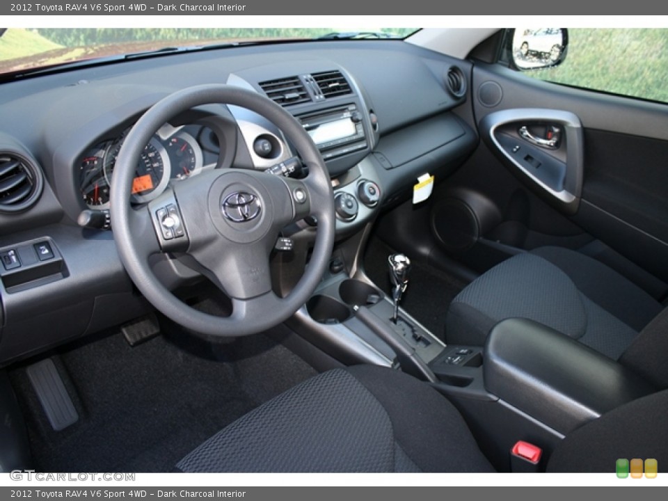 Dark Charcoal Interior Photo for the 2012 Toyota RAV4 V6 Sport 4WD #62582035