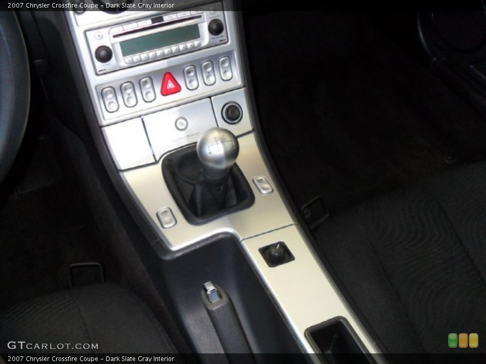 Dark Slate Gray Interior Transmission for the 2007 Chrysler Crossfire Coupe #62582725