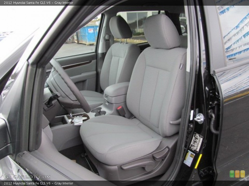 Gray Interior Photo for the 2012 Hyundai Santa Fe GLS V6 #62585505