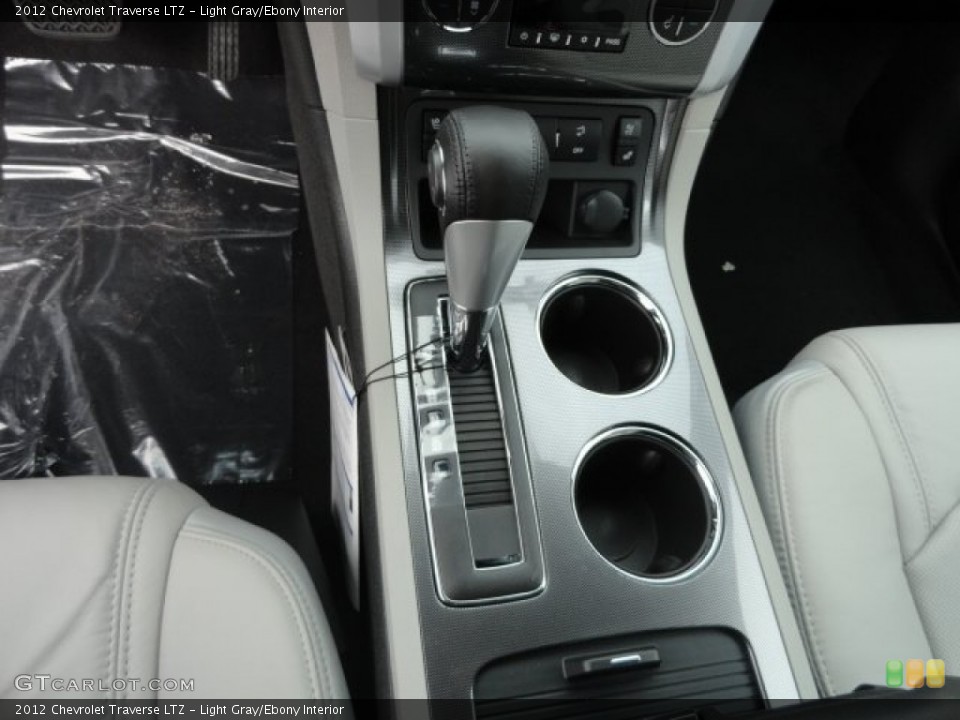 Light Gray/Ebony Interior Transmission for the 2012 Chevrolet Traverse LTZ #62585610