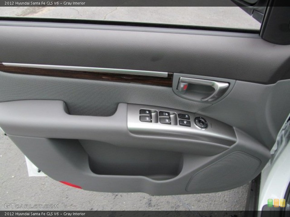 Gray Interior Door Panel for the 2012 Hyundai Santa Fe GLS V6 #62586075